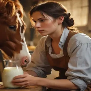 milking lesbos