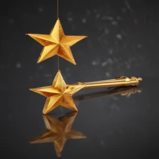 golden star transparent