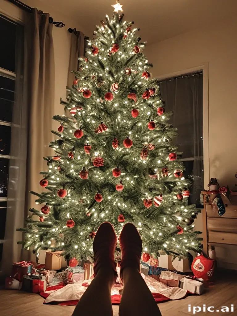 christmas pics aesthetic
