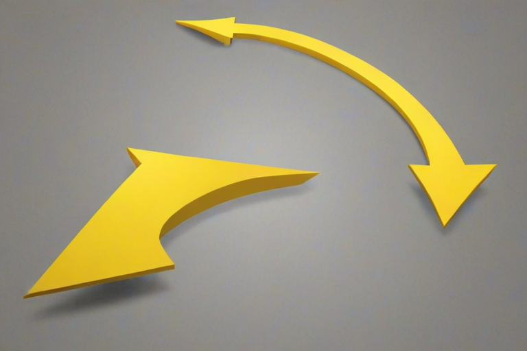 yellow arrow png