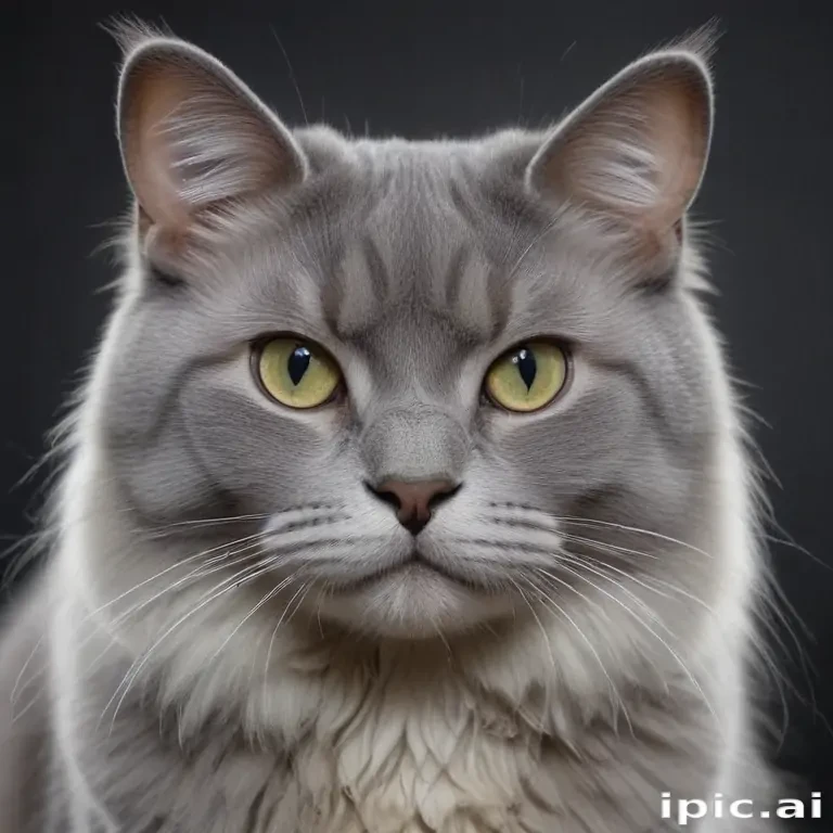 grey cat