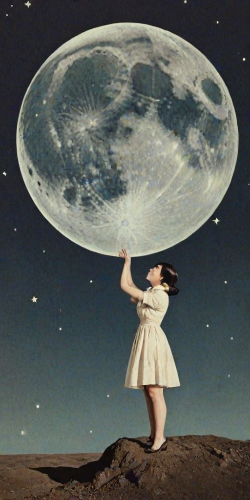 vintage moon