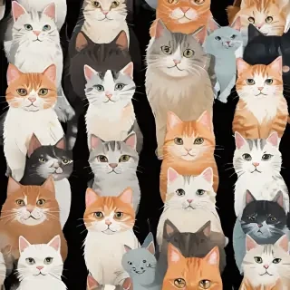 background wallpaper cats