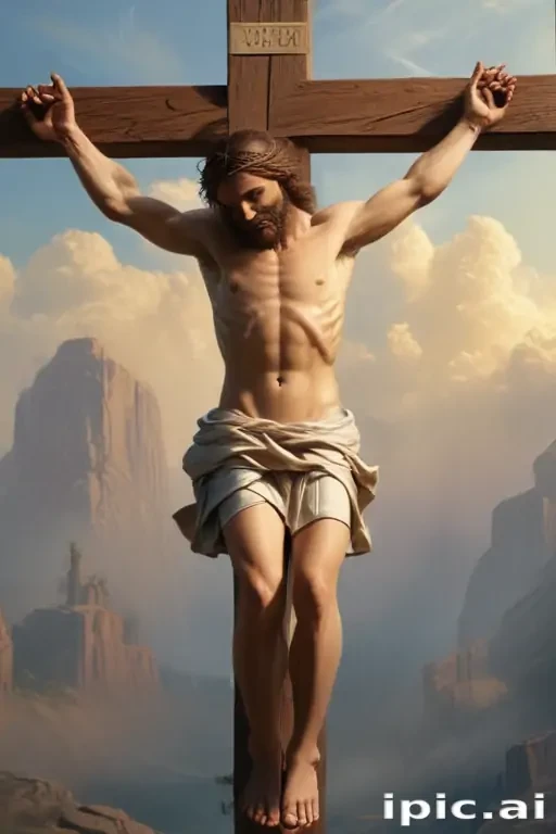jesus christ on cross images