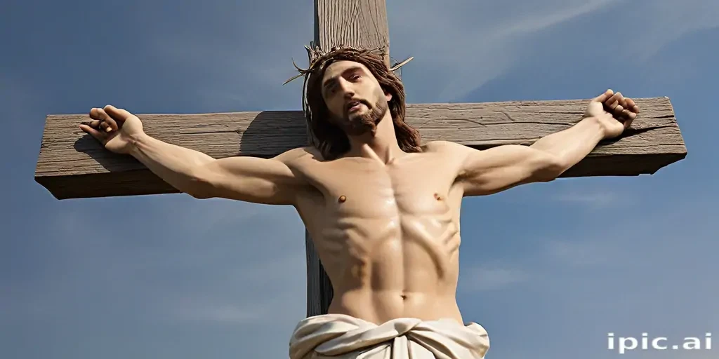 jesus christ on the cross pictures