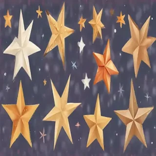 christmas stars clip art