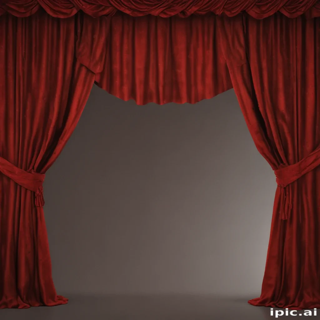 red curtain png
