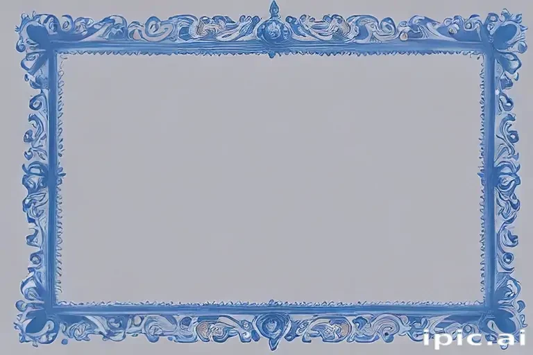 blue border png