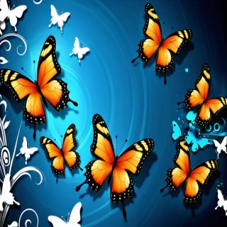 background wallpaper butterfly