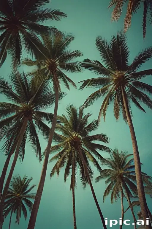 palm trees background