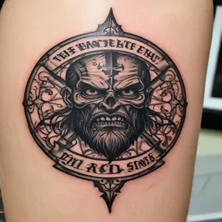 fear god tattoo