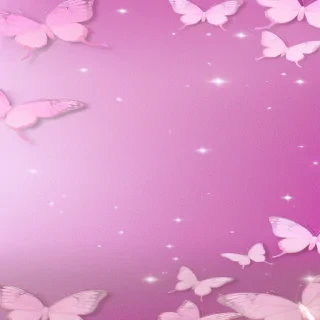 glitter pink butterfly wallpaper