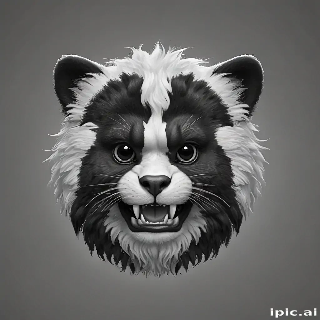 black and white png
