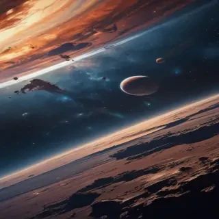 iphone space wallpaper