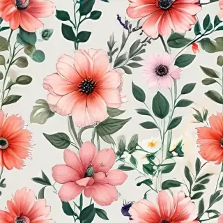 flower aesthetic drawings