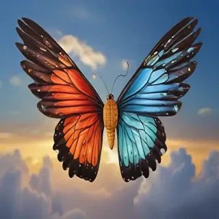 wings with background