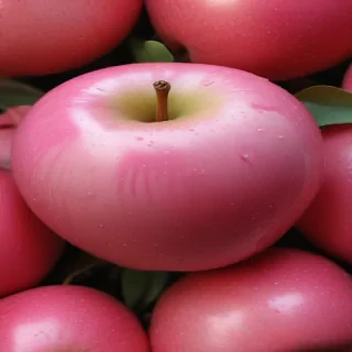 pink apple wallpaper