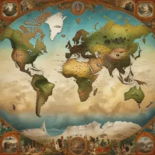 world map picture