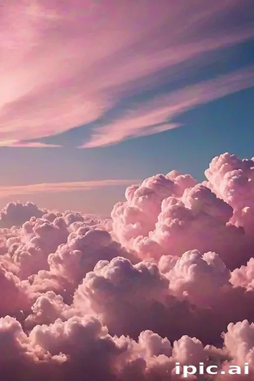 pink clouds wallpaper