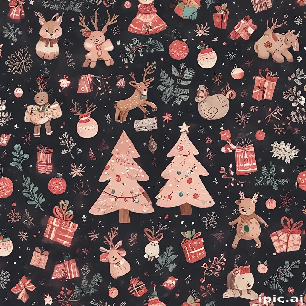 aesthetic cute christmas wallpaper