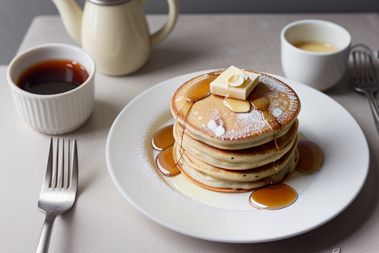 homemade pancakes without milk or eggs