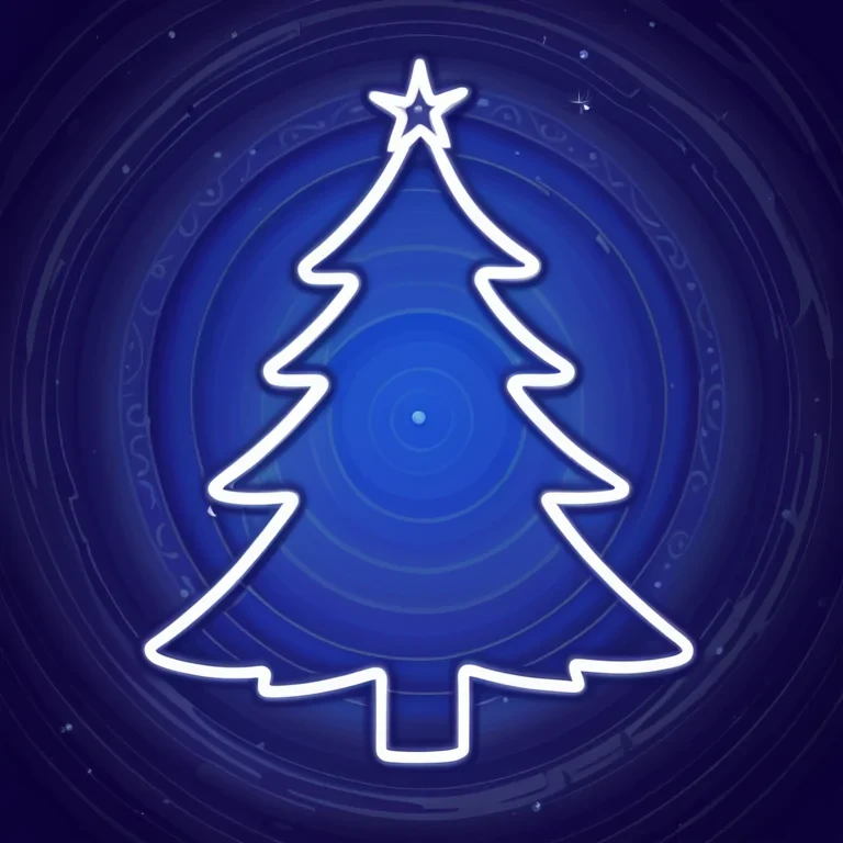 christmas outline