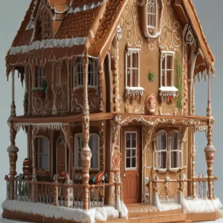gingerbread house png