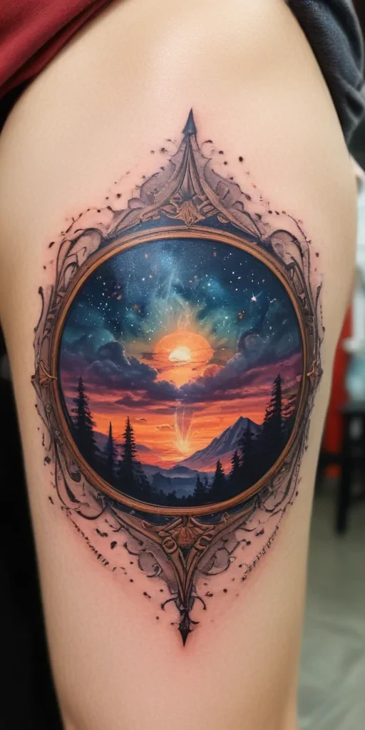 background tattoo
