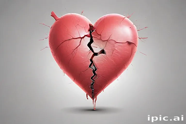 broken heart transparent