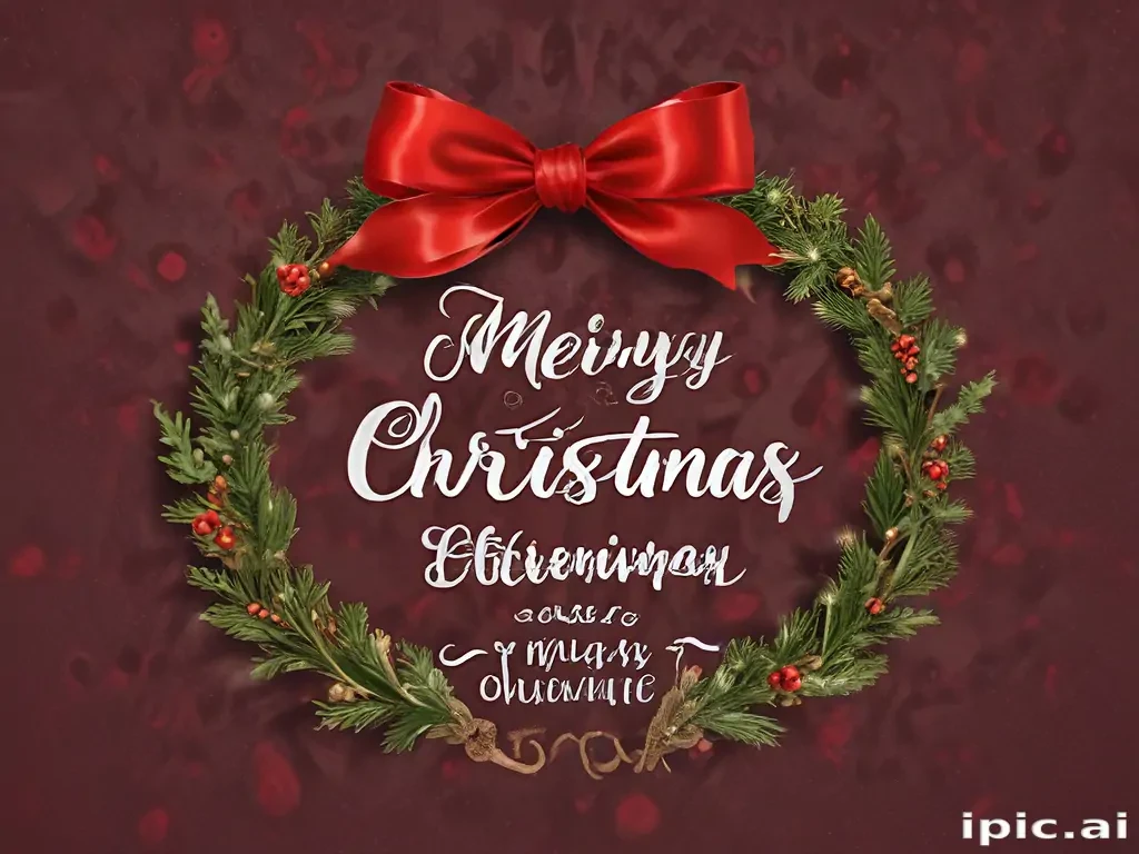 merry christmas png transparent