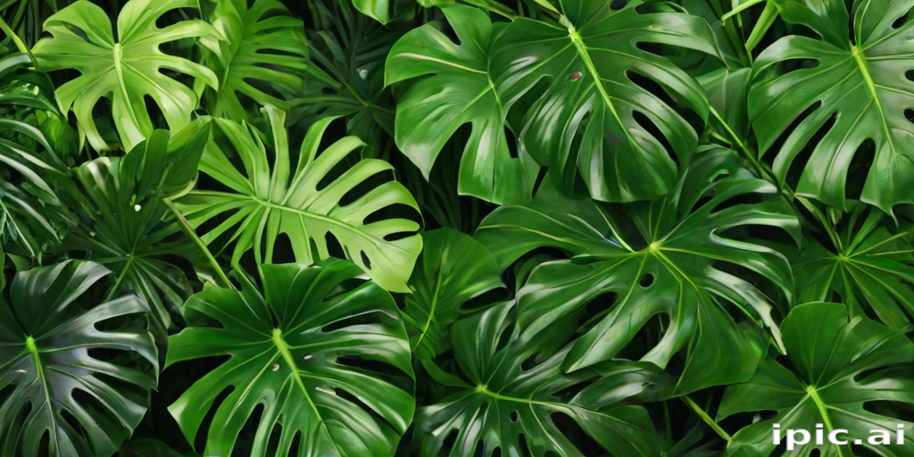 monstera background