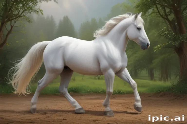 image of a cartoon horse