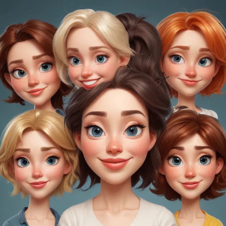 cartoon girs