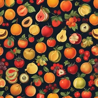 vintage fruit