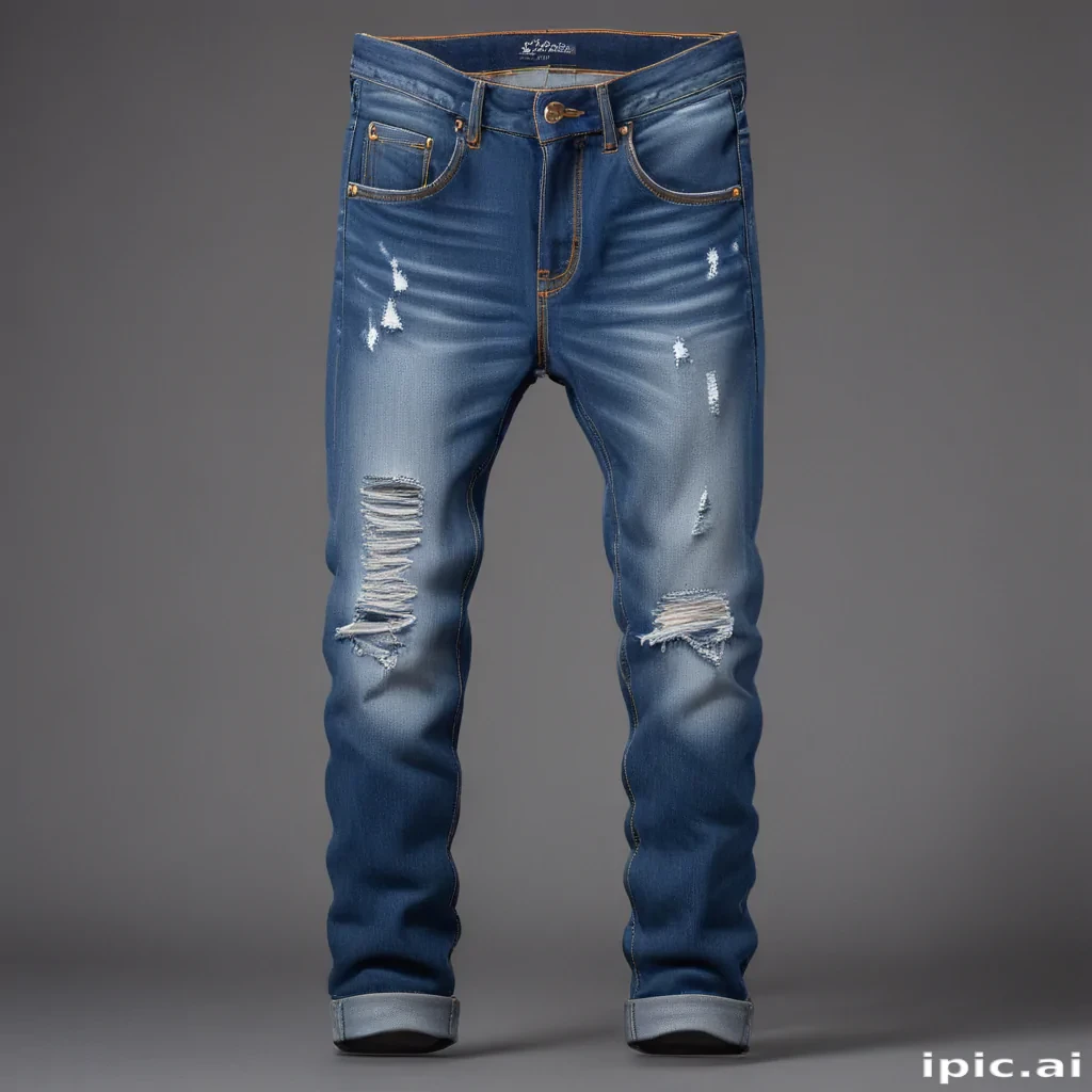 mock up jeans