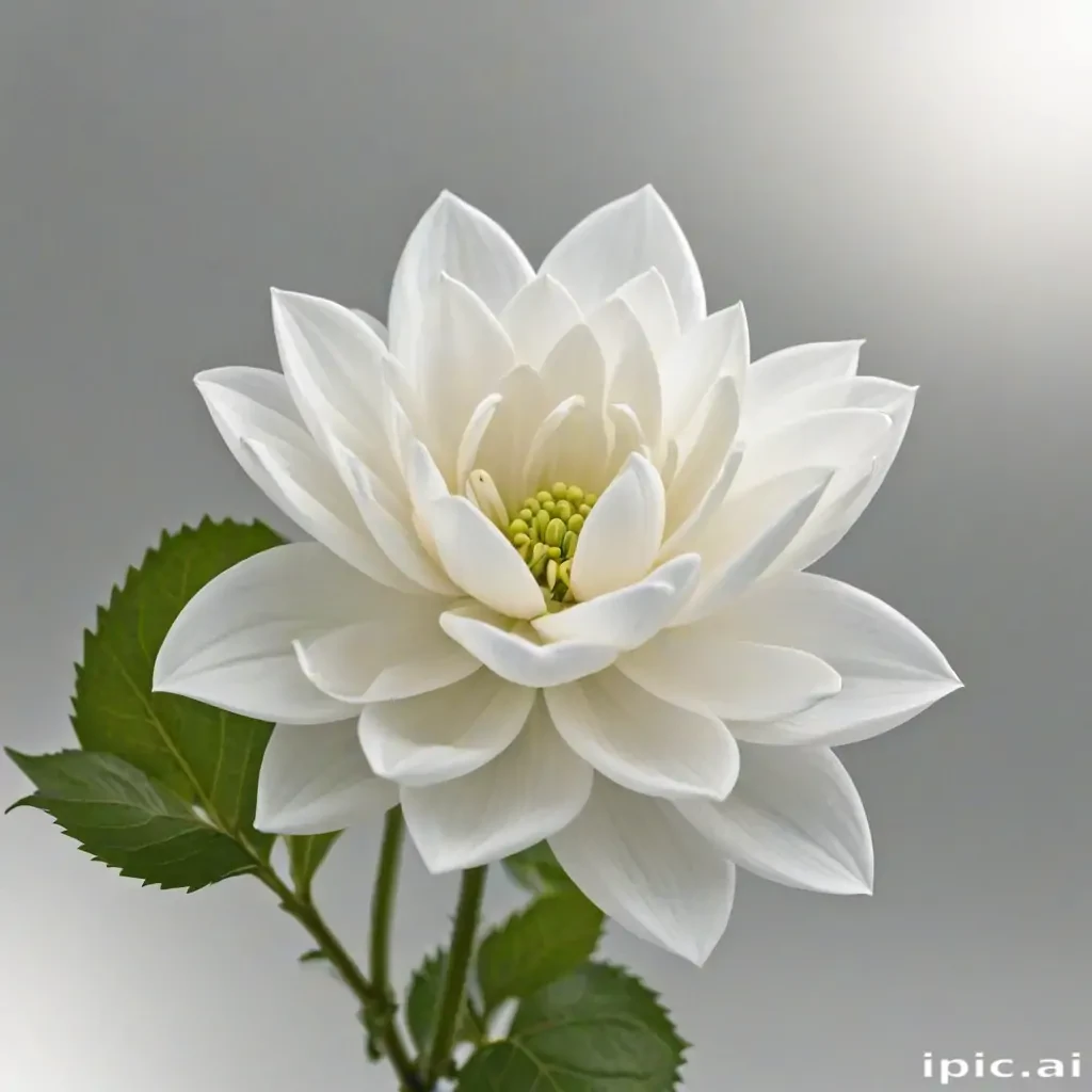 white flower transparent