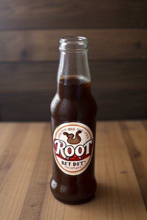 root beer in a bottle