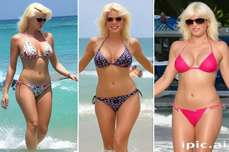 anna nicole smith bikini