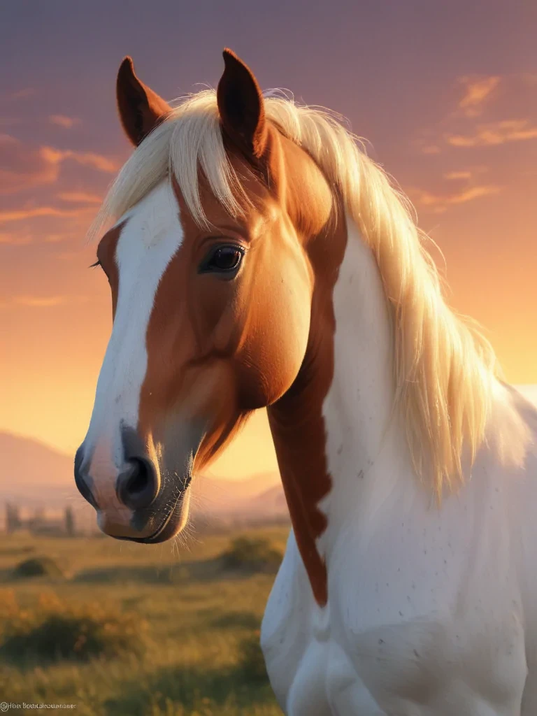 horses cartoon