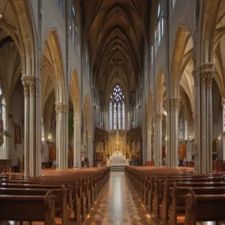 church drawing