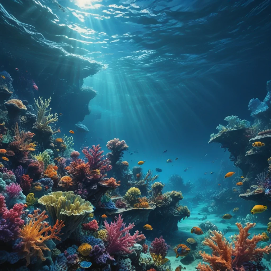 deep ocean wallpaper