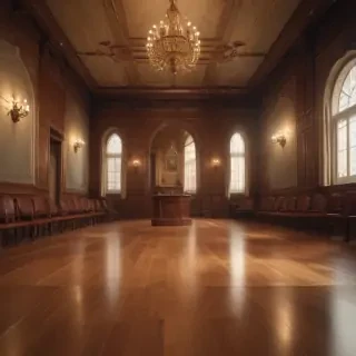 court room background