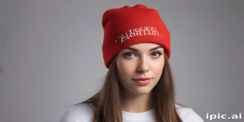 beanie mock up