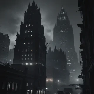 dark city aesthetic