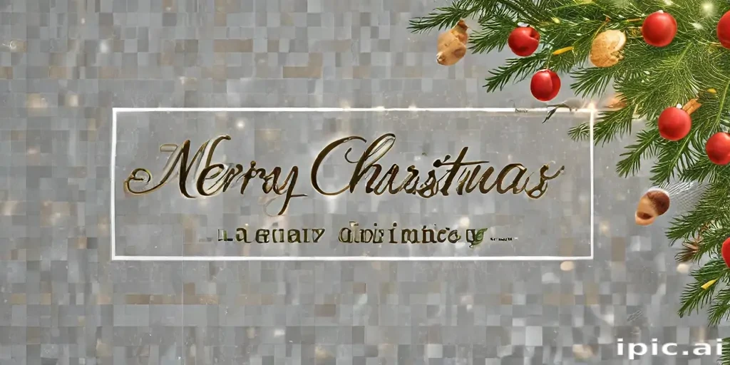 merry christmas transparent