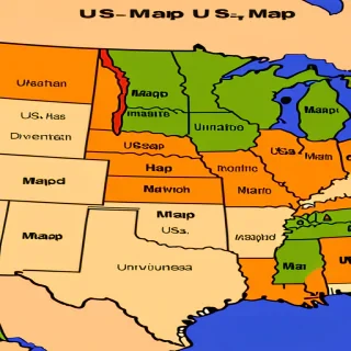 u.s map