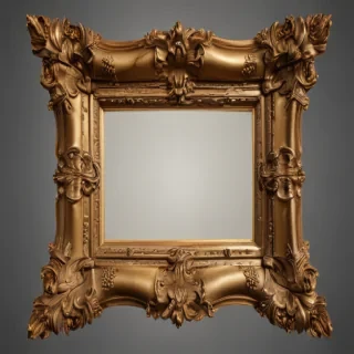 antique frame png