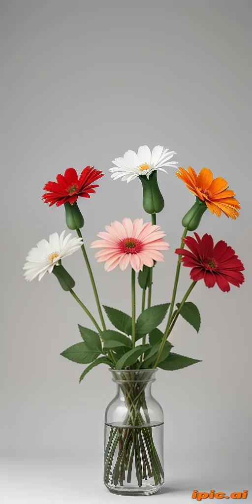 flowers with no background