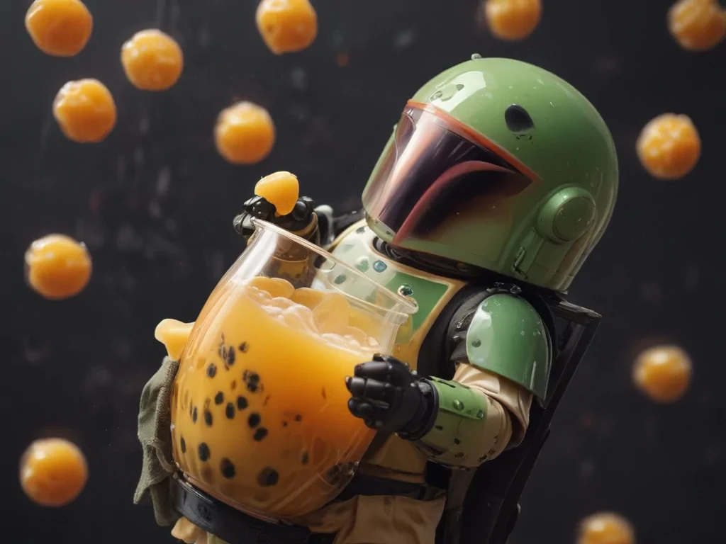 aesthetic cute boba wallpaper
