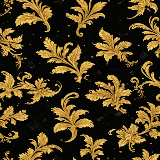 gold black background